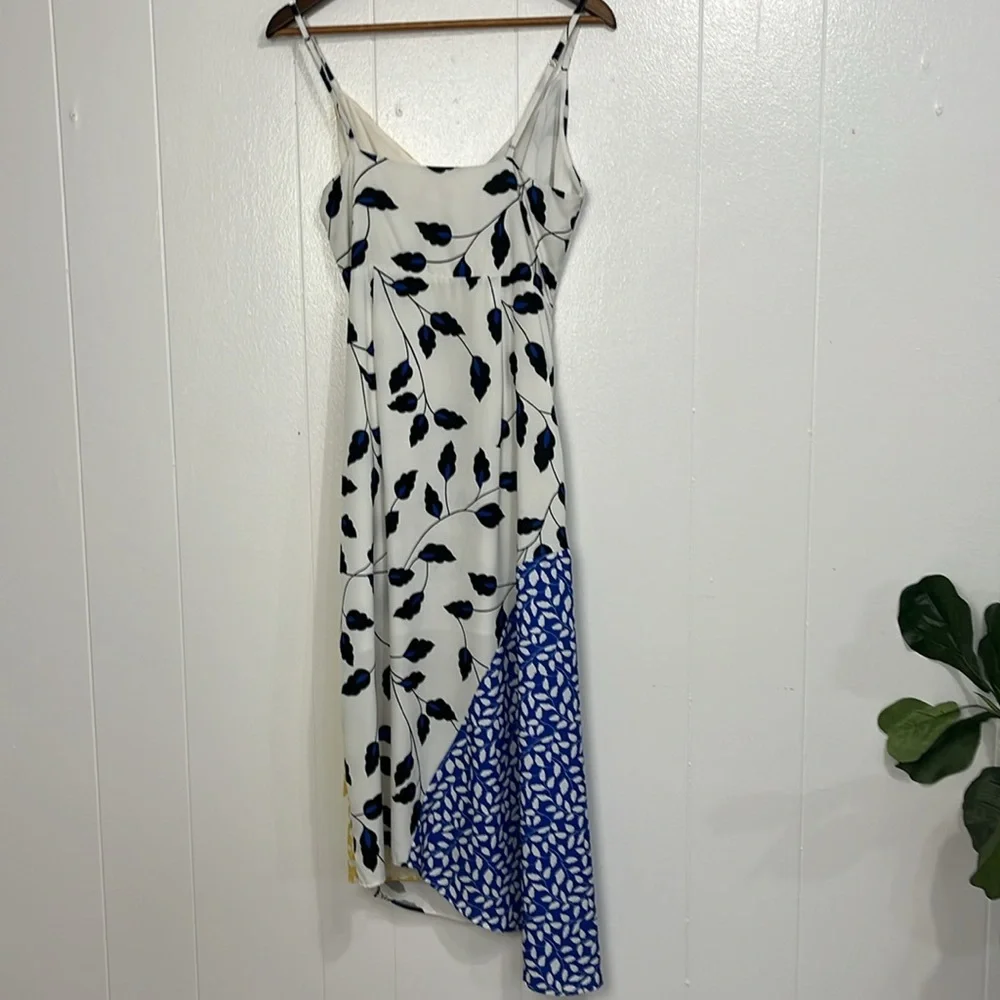 Yumi Kim Yellow and Blue Wrap Dress - Picture 11 of 14